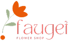 A flower logo